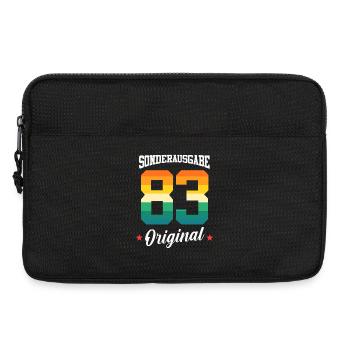 83 Birthday - Laptop bag 13" - black - Front