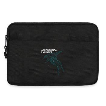 Aeronautical Engineer Plane Science Nerd Gift - Laptop bag 13" - black - Front