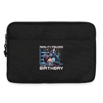 Anniversaire Gamer VR - Sacoche pour ordinateur portable 13 pouces - noir - Devant