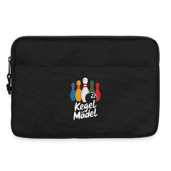 Quilles Fille Bowling Fun - Sacoche pour ordinateur portable 13 pouces - noir - Devant