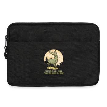 Jackalope Mythological Creatures - Laptop bag 13" - black - Front