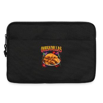 Quesadillas Lieblingsessen Seltsame Quesadillas de - Laptoptasche 13" - Schwarz - Vorne