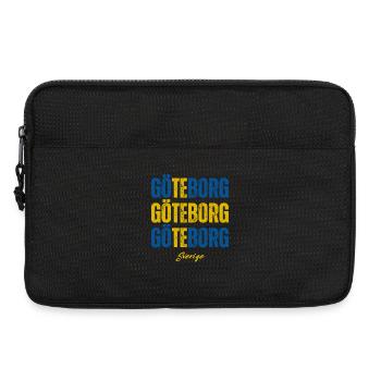 Göteborg, Suède, fier Suédois - Sacoche pour ordinateur portable 13 pouces - noir - Devant