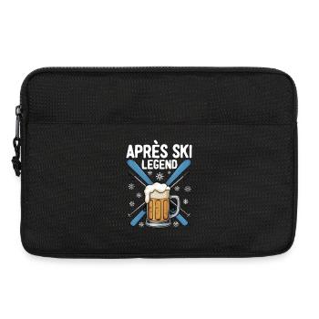 Après Ski Legend - Laptop bag 13" - black - Front