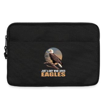 Adler - Laptoptasche 13" - Schwarz - Vorne