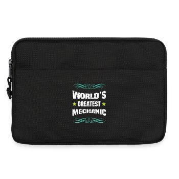 Chemise de meilleur mécanicien au monde - Sacoche pour ordinateur portable 13 pouces - noir - Devant