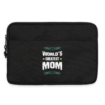 Chemise de la plus grande maman du monde - Sacoche pour ordinateur portable 13 pouces - noir - Devant