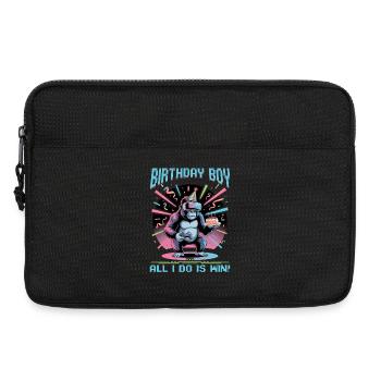 Anniversaire Gamer VR - Sacoche pour ordinateur portable 13 pouces - noir - Devant