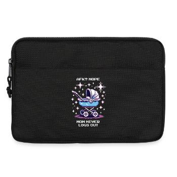 AFK? Mom never logs out | Gamer Mom, Parents - Laptop bag 13" - black - Front