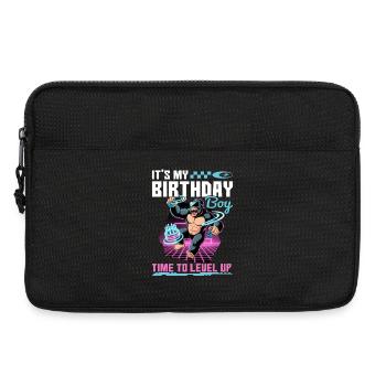 Anniversaire Gamer VR - Sacoche pour ordinateur portable 13 pouces - noir - Devant