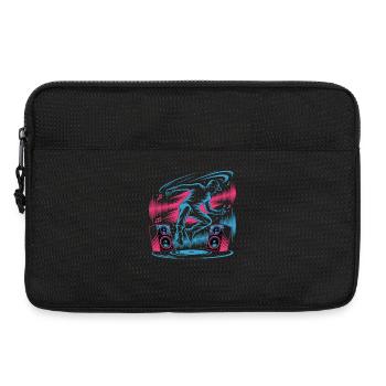 Streetdance Beat – Urban DJ Music Design - Sacoche pour ordinateur portable 13 pouces - noir - Devant