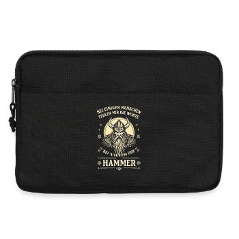 Pour beaucoup, le dicton Hammer Viking - Sacoche pour ordinateur portable 13 pouces - noir - Devant