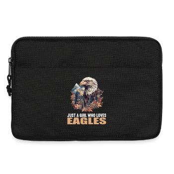 Adler - Laptoptasche 13" - Schwarz - Vorne