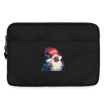 Spechte Specht - Laptoptasche 13" - Schwarz - Vorne