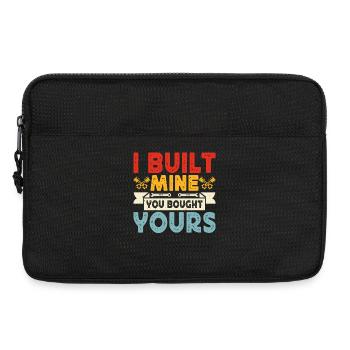 Mechanic Mechatronics Technician Screwdriver Gift - Laptop bag 13" - black - Front