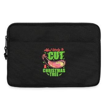 Christmas Tree Grower Likely Cut Christmas Tree - Laptop bag 13" - black - Front