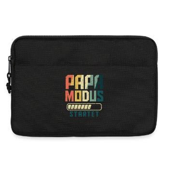 DAD MODE IN THE MAKING STARTS Fun - Laptop bag 13" - black - Front