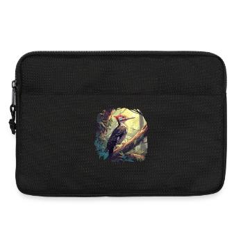 Spechte Specht - Laptoptasche 13" - Schwarz - Vorne