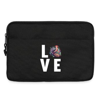Spechte Specht - Laptoptasche 13" - Schwarz - Vorne