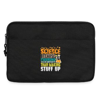 Science Scientist Chemistry - Laptop bag 13" - black - Front