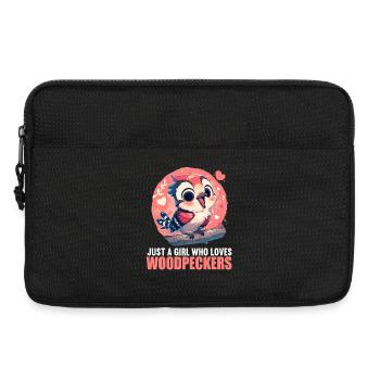 Spechte Specht - Laptoptasche 13" - Schwarz - Vorne