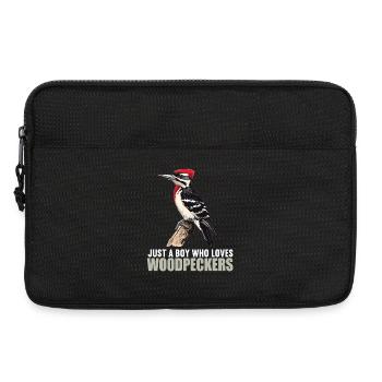Spechte Specht - Laptoptasche 13" - Schwarz - Vorne