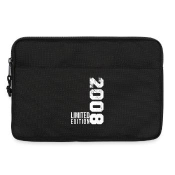 Limited Edition 2008 vintage anniversary design - Laptop bag 13" - black - Front