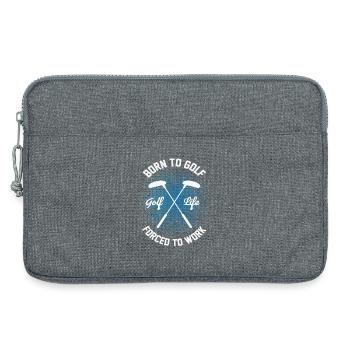 Klasse Golf Spieler Freizeit Golfschläger Design - Laptoptasche 13" - Grau meliert - Vorne