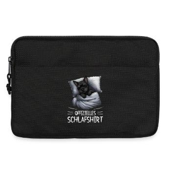 Chemise de nuit officielle Affenpinscher Dog - Sacoche pour ordinateur portable 13 pouces - noir - Devant