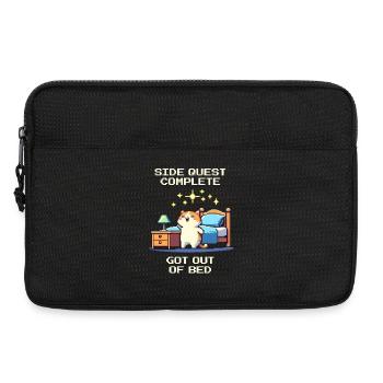 Side quest completed: Out of bed, everyday achievement - Laptop bag 13" - black - Front
