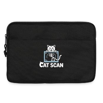 Cat Scan Cat X-ray Graphic - Laptop bag 13" - black - Front