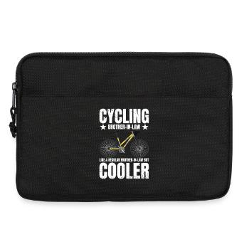Cycling Brother-in-law Bike Rider Cyclist Brother - Laptop bag 13" - black - Front