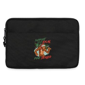 Christmas Tree Grower Support You Local Pine - Laptop bag 13" - black - Front