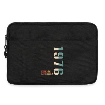 Original 1976 Vintage Retro Geburtstagsgeschenk - Laptoptasche 13" - Schwarz - Vorne