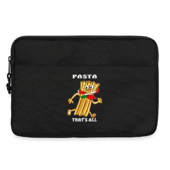 DES PÂTES, C’EST TOUT - Sacoche pour ordinateur portable 13 pouces - noir - Devant