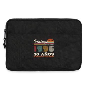 30ème Anniversaire 30 Ans Millésime 1996 - Sacoche pour ordinateur portable 13 pouces - noir - Devant
