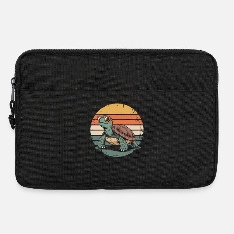 Schildkröte - Laptoptasche 13" - Schwarz