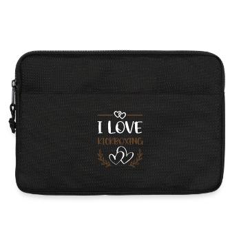 I Love Kickboxing  - Laptoptasche 13" - Schwarz - Vorne