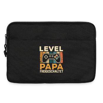 Soon Dad LEVEL DAD UNLOCKED FUNNY - Laptop bag 13" - black - Front