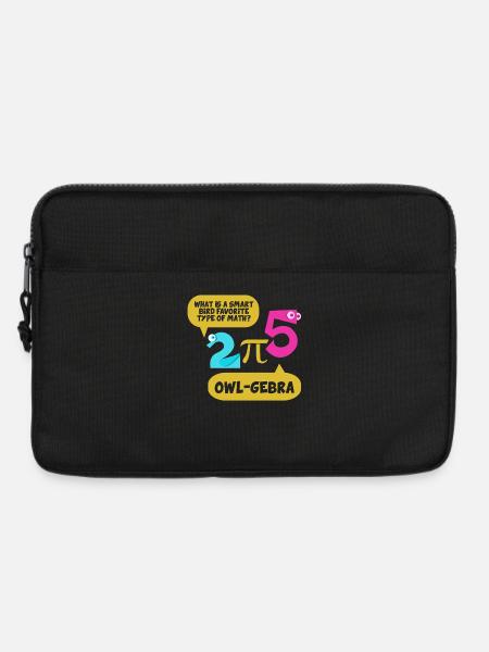 Mathematik Mathe Mathelehrer Mathematiker - Laptoptasche 13" - Schwarz