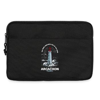 Bassin D'Arcachon Dune du Pilat Gironde Bordeaux - Laptoptasche 13" - Schwarz - Vorne