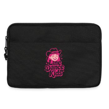 Danse en ligne Enfants Motif western - Sacoche pour ordinateur portable 13 pouces - noir - Devant