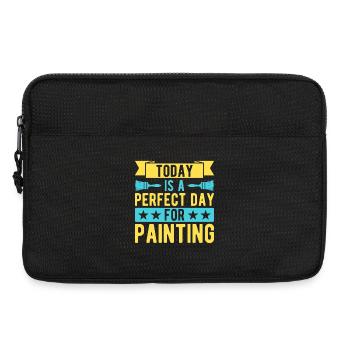 Artiste Peintre Graphique Aujourd’hui Une journée parfaite pour l’art - Sacoche pour ordinateur portable 13 pouces - noir - Devant