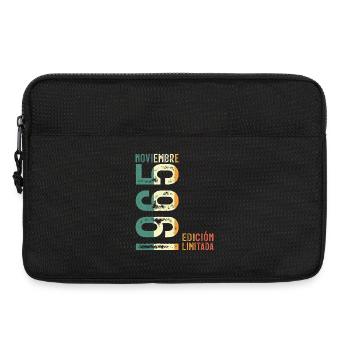 November 1965 Vintage Retro Birthday - Laptop bag 13" - black - Front