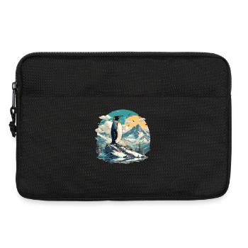 Pinguine Pinguin - Laptoptasche 13" - Schwarz - Vorne