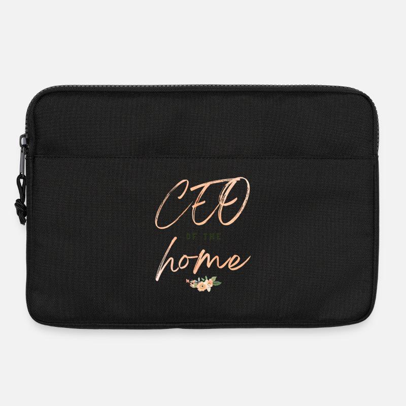 Geschäftsführer der Home Floral Typography - Laptoptasche 13" - Schwarz