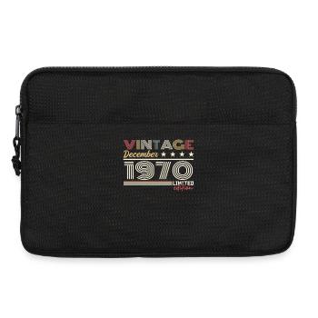 December 1970 gift - Laptop bag 13" - black - Front