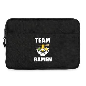 Team Ramen Bowls Kawaii - Sacoche pour ordinateur portable 13 pouces - noir - Devant