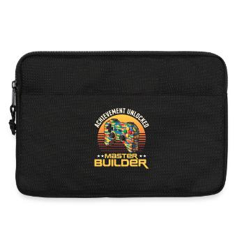 Building Blocks Gamer Gaming Brick Builder - Laptoptasche 13" - Schwarz - Vorne