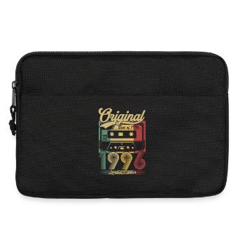 Original 1996 Jahrgang Vintage Geburtstag Retro - Laptoptasche 13" - Schwarz - Vorne